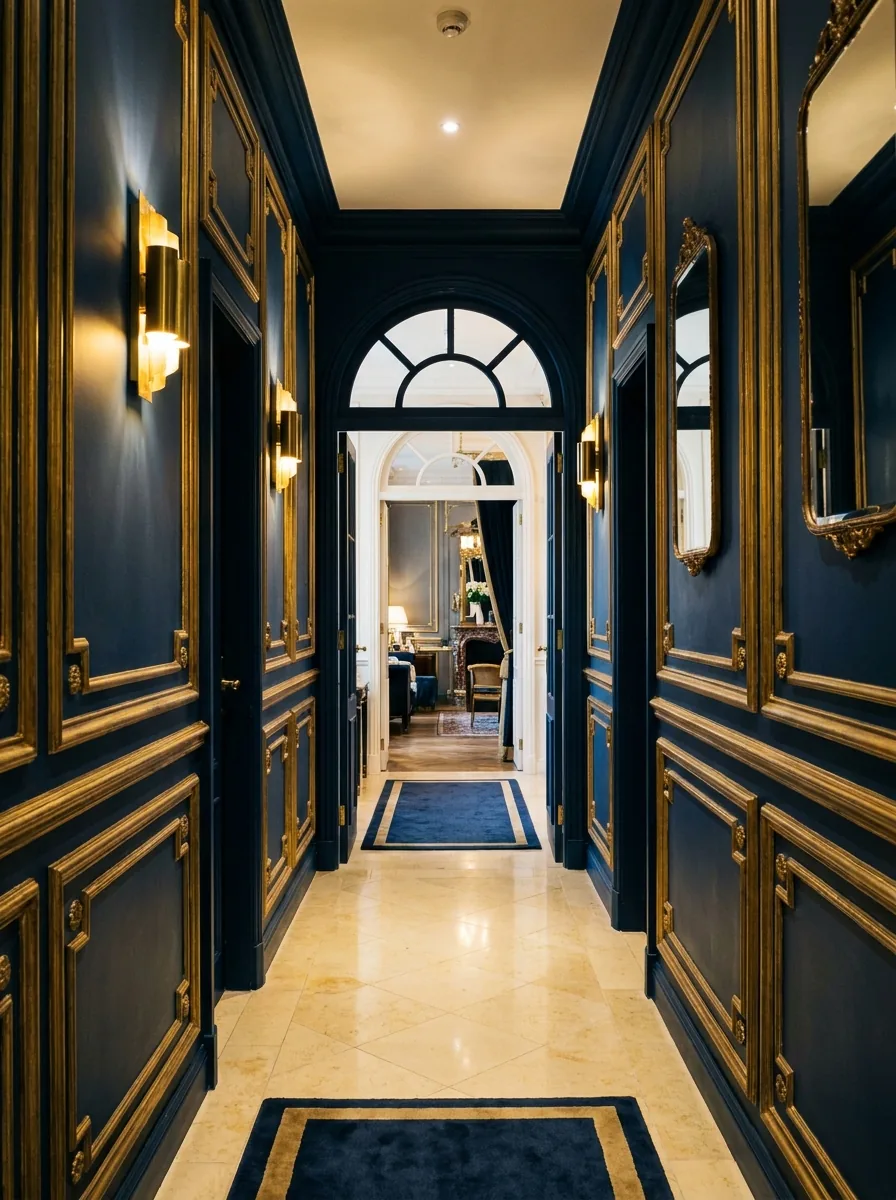 Hotel corridor, Lahore