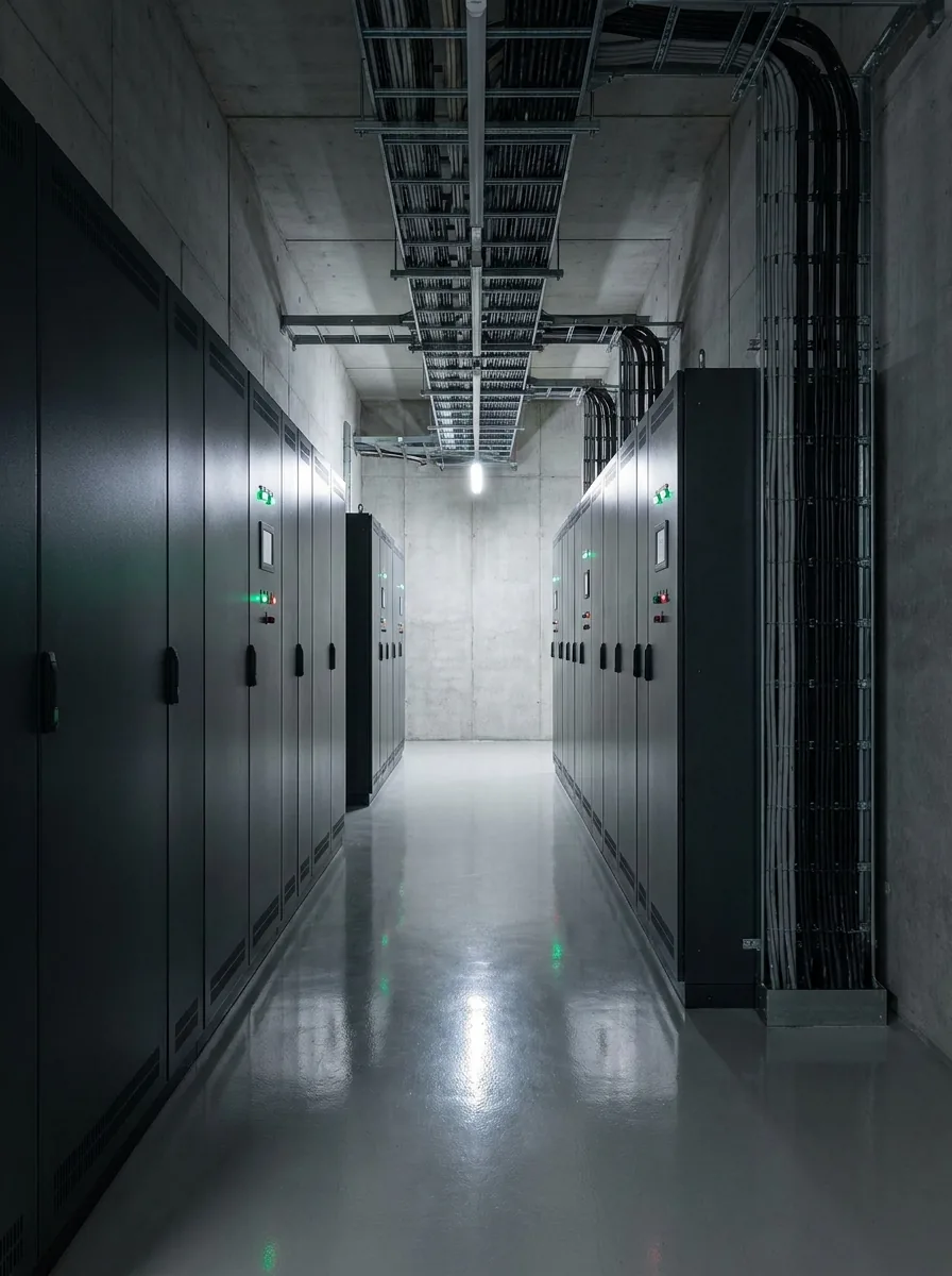 Electrical switchgear room